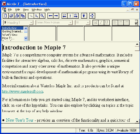    Maple
